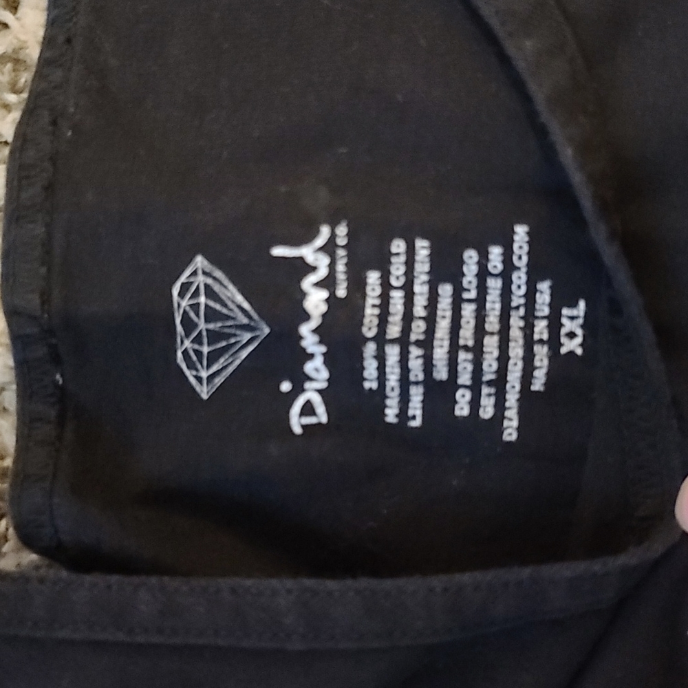 Black/Blue, Diamond, tanktop, Size XXL - Picture 2 of 3